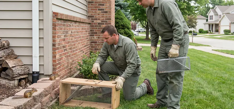 Remove Chipmunks From Yard in Sterling