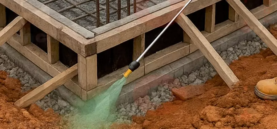 Foundation Slab Termite Treatment in Sterling