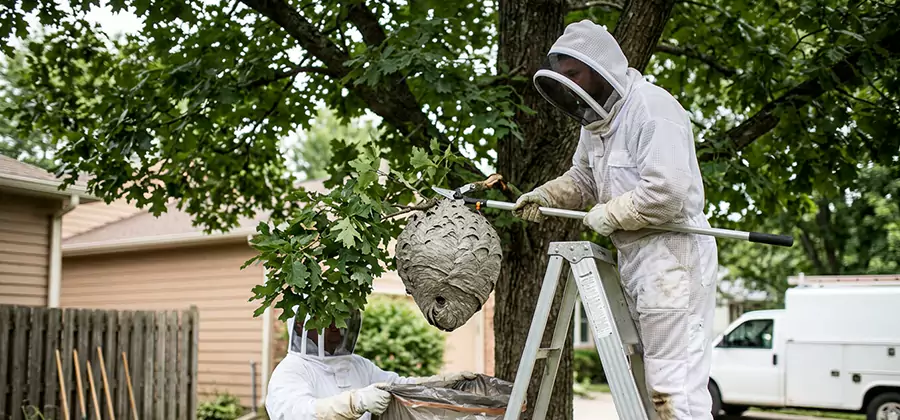 Wasp Nest in Tree Removal Sterling
